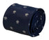 navy mens tie with German national symbol federal eagle design